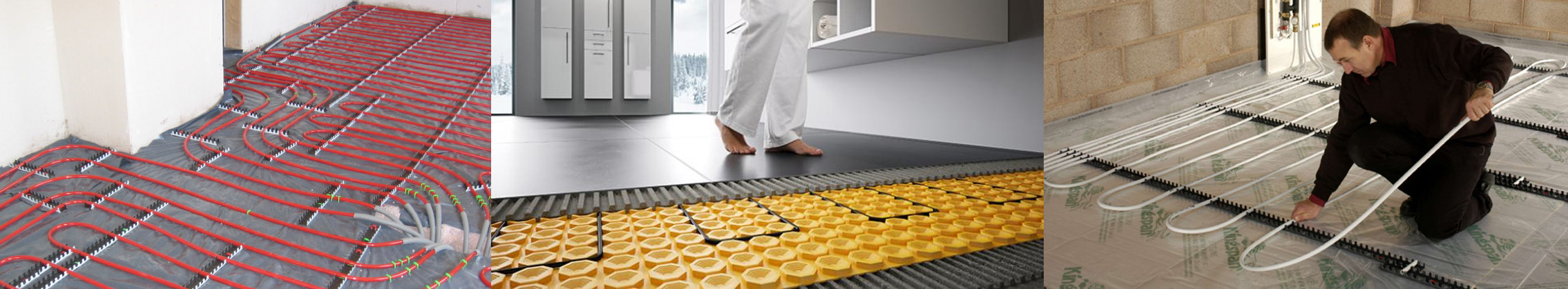 Underfloor heating photos